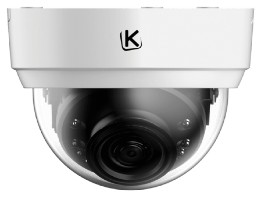 Caméra de surveillance dôme réseau ir intérieure anti-vandalisme